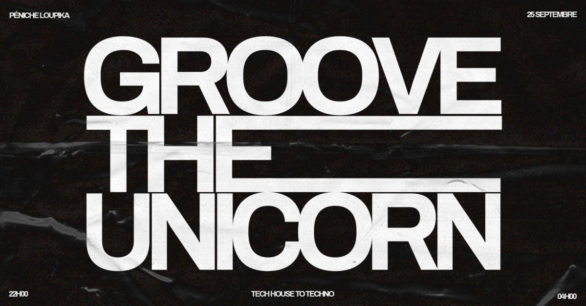 Groove The Unicorn Lyon Loupika Lyon · Ingressos Shotgun
