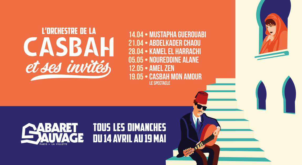 L’Orchestre De La Casbah Invite Kamel El Harrachi, Paris · Shotgun Tickets