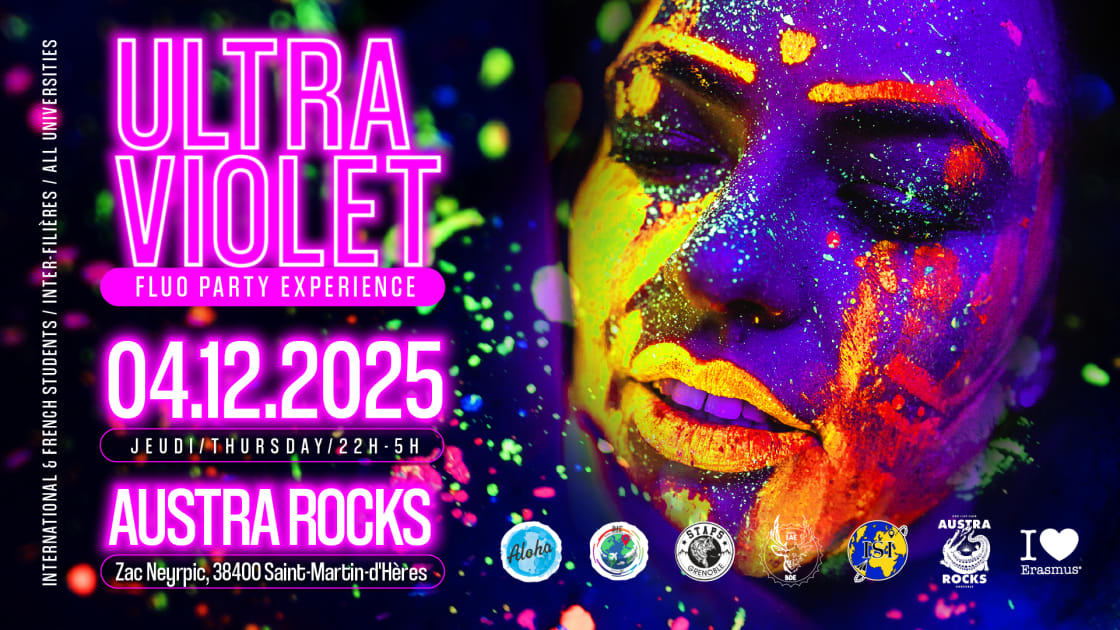 Uv Fluo Party Experience (Inter-Filières) @ Austra Rocks, Saint-Martin ...