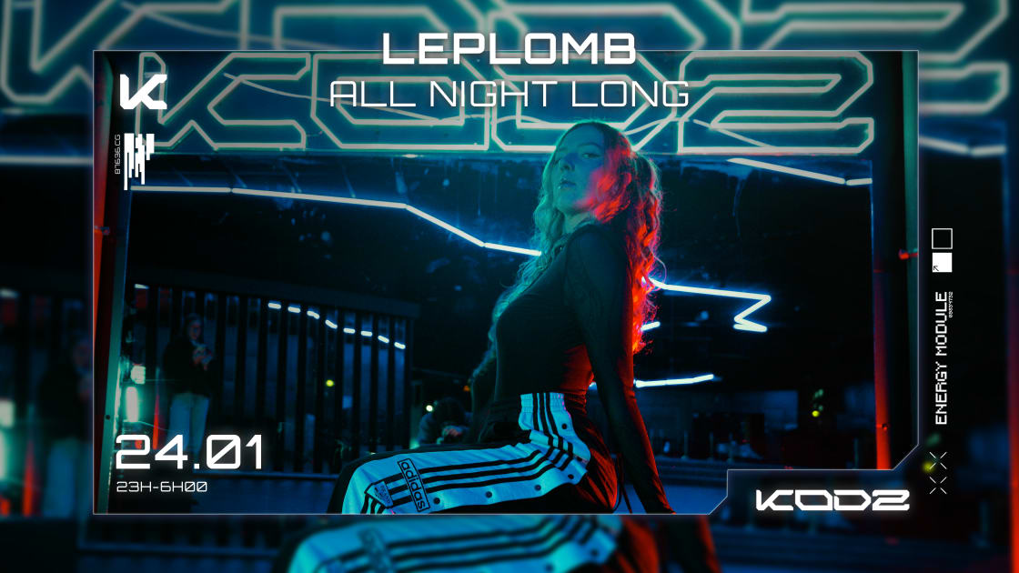 Flyer Kodz : Leplomb All Night Long