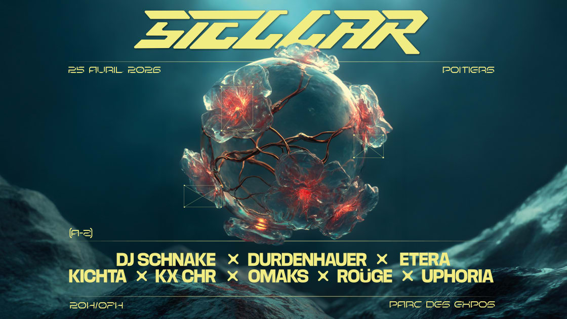 ETERA - Soirée techno le sam 25 avr. à Parc des expositions de Grand Poitiers