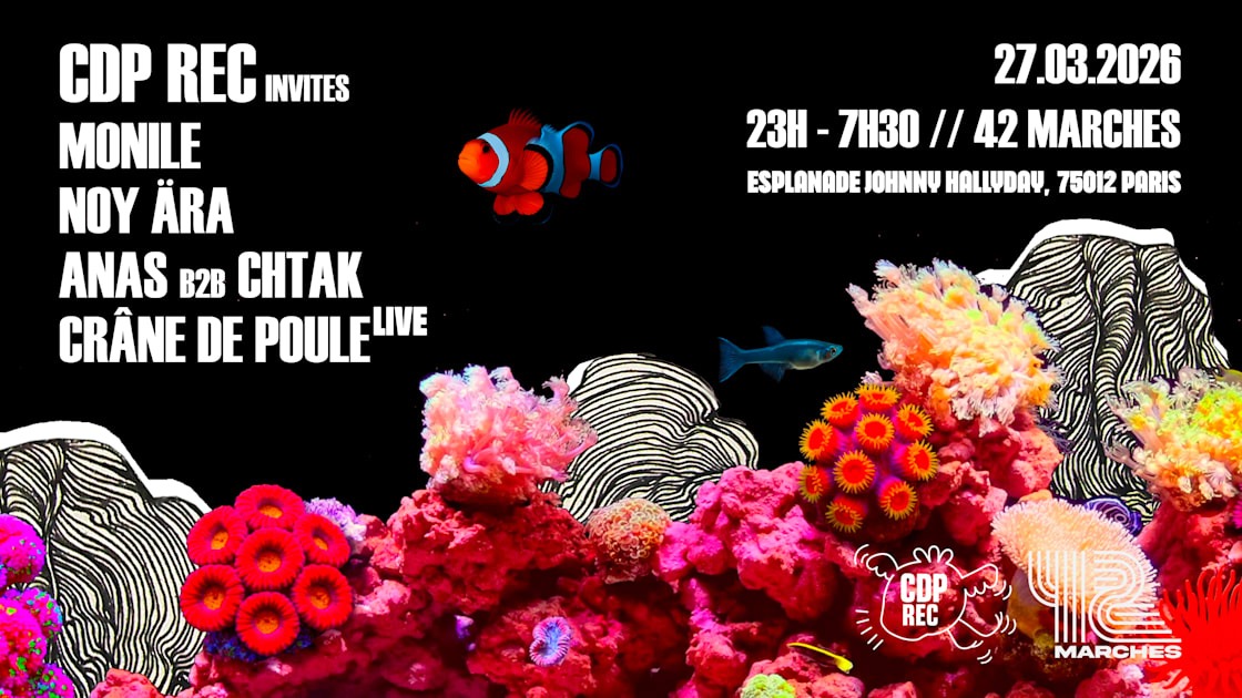 chtak - Soirée techno le ven 27 mars à 42 Marches