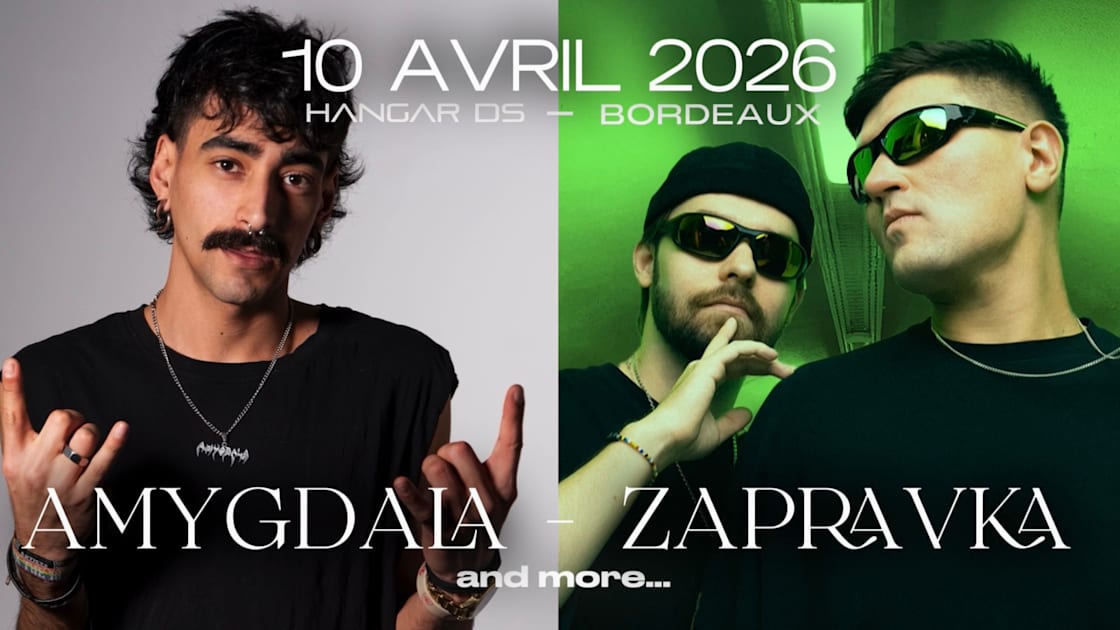 Amygdala - Soirée techno le ven 10 avr. à Hangar DS