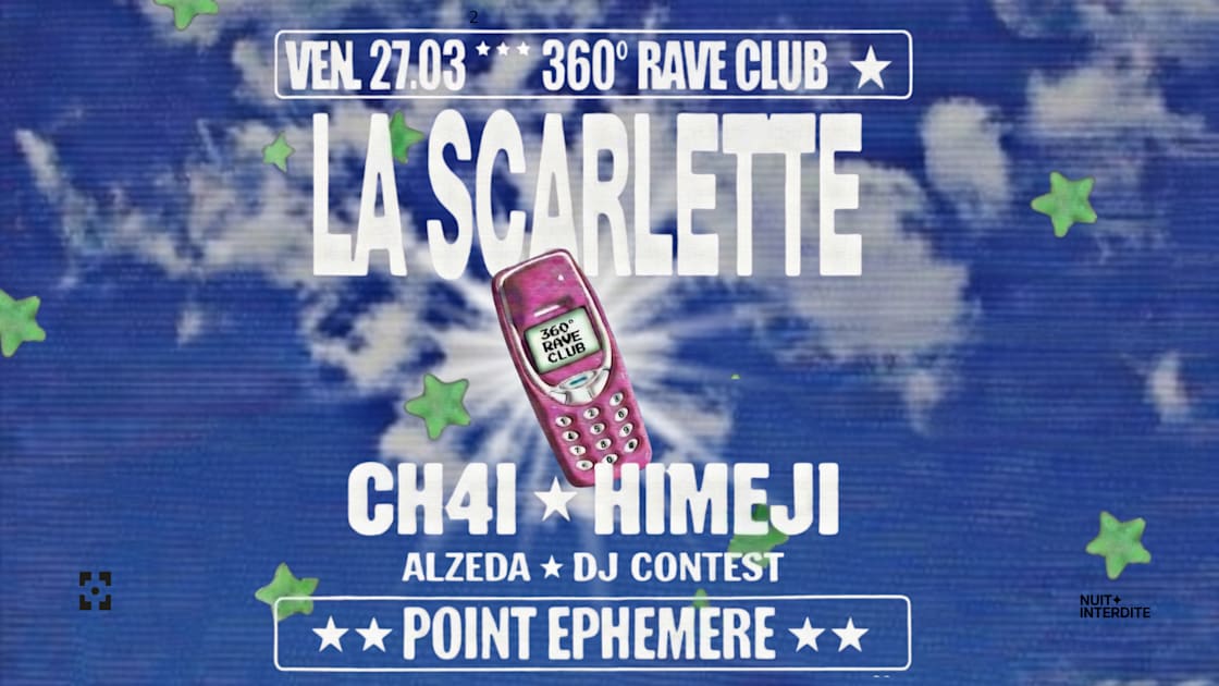 Himeji 🌸 - Soirée techno le ven 27 mars à Point Éphémère