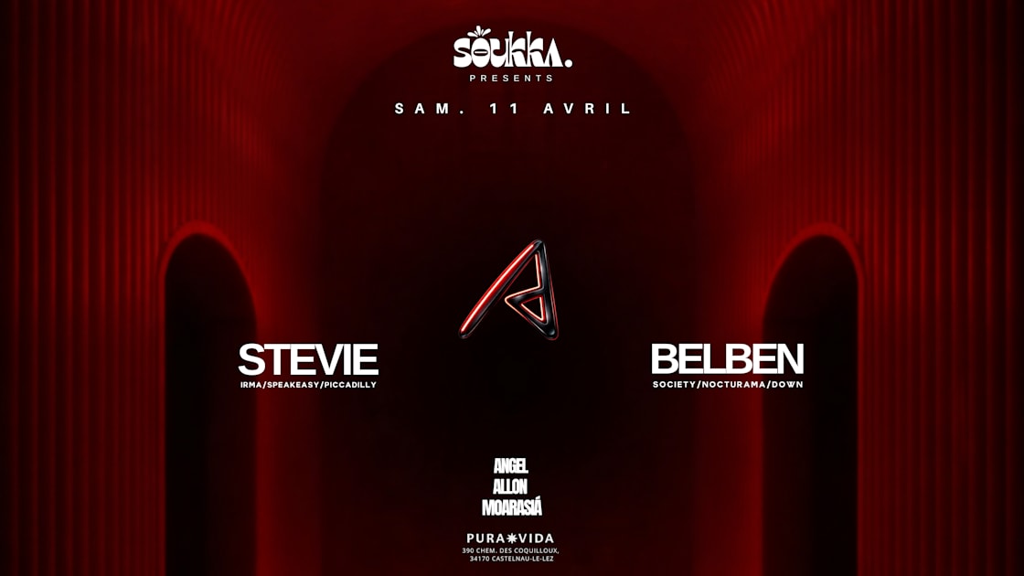 Angel - Soirée techno le sam 11 avr. à Pura Vida Montpellier - Ex La Chichoumeille