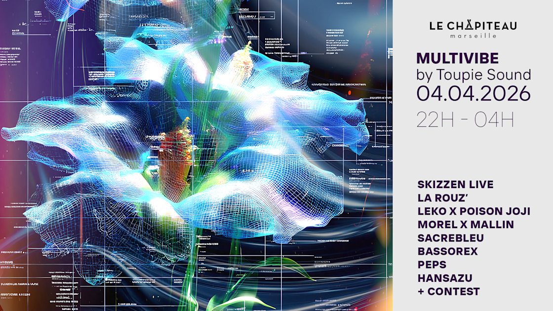 Hansazu - Soirée techno le sam 4 avr. à Le Chapiteau - marseille