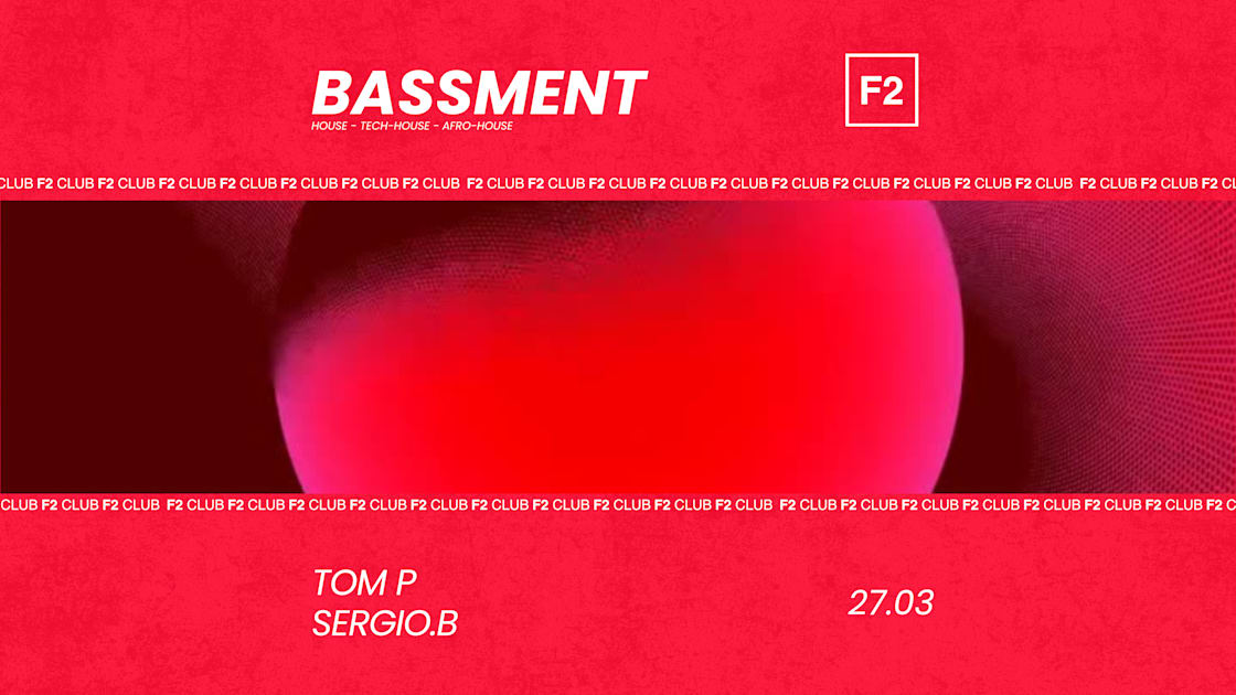 Tom P - Soirée techno le ven 27 mars à F2 Club