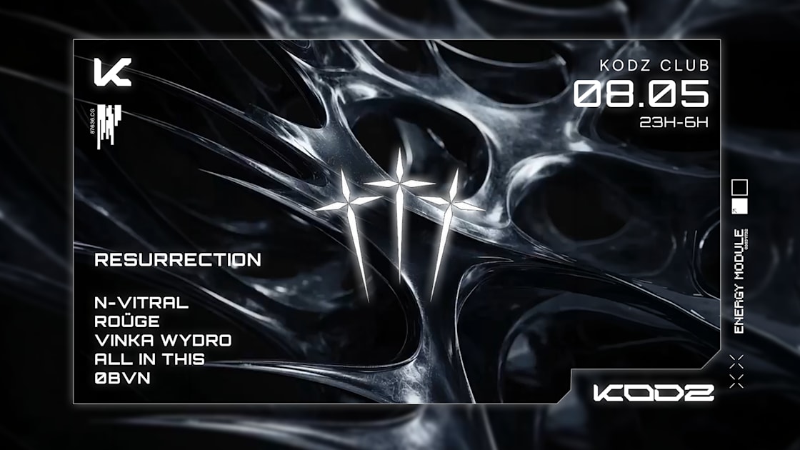 N-Vitral - Soirée techno le ven 8 mai à Kodz