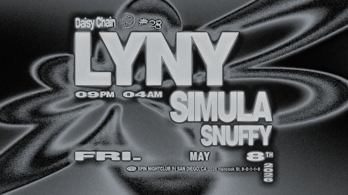 Daisy Chain #28 W/ Lyny, San Diego · Shotgun Tickets