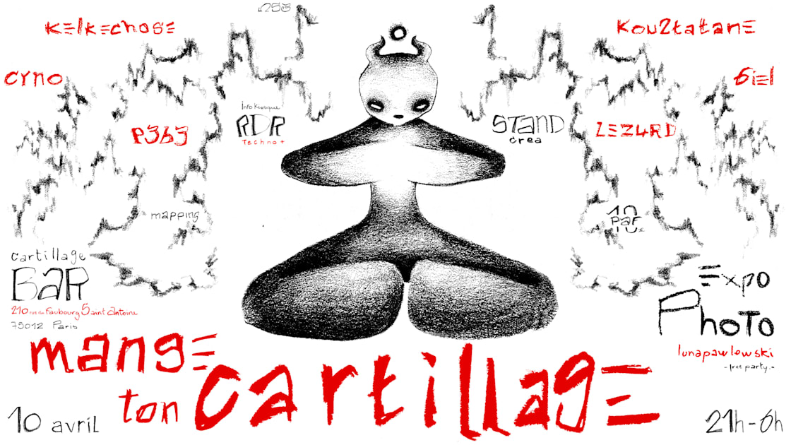 6iel - Soirée techno le ven 10 avr. à 210 Rue du Faubourg Saint-Antoine, 75012 Paris, France