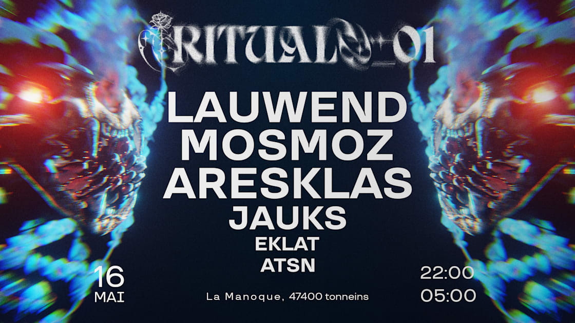Anthony Atsn - Soirée techno le sam 16 mai à La Manoque