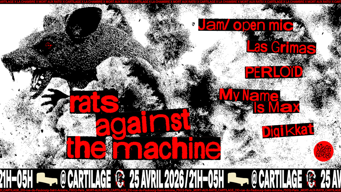 DIGIKKAT - Soirée techno le sam 25 avr. à 210 Rue du Faubourg Saint-Antoine, 75012 Paris, France