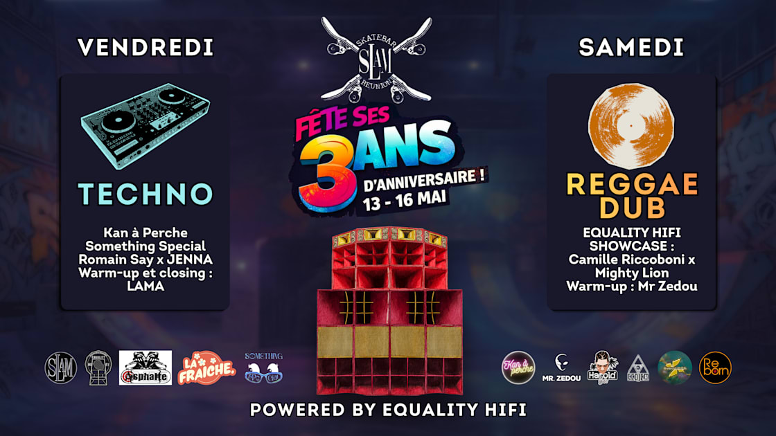 Romain Say - Soirée techno le ven 15 mai à SLAM SKATEBAR