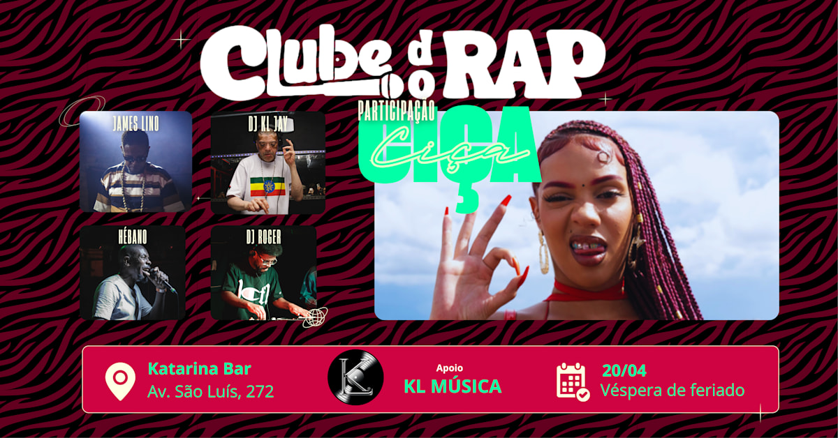 洋楽 g-rap Club Splittin CSRD Clube Do Rap - Part. Ciça, República · Ingressos Shotgun