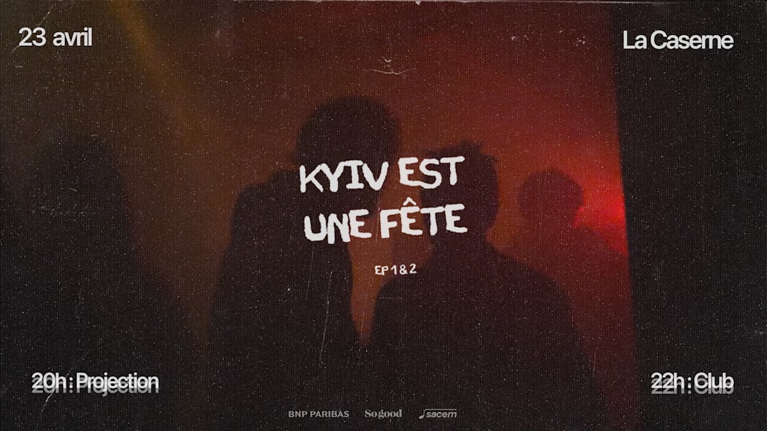 Kyiv Est Une Fête - Release Party - Soirée techno le jeu 23 avr. à La Caserne - incubateur mode responsable