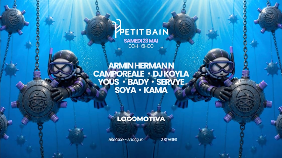 Soya - Soirée techno le sam 23 mai à Petit Bain