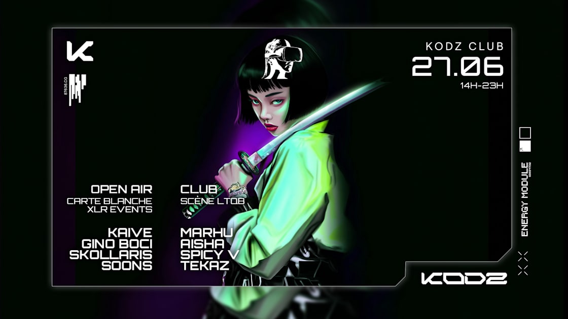 Skøllaris - Soirée techno le sam 27 juin à Kodz