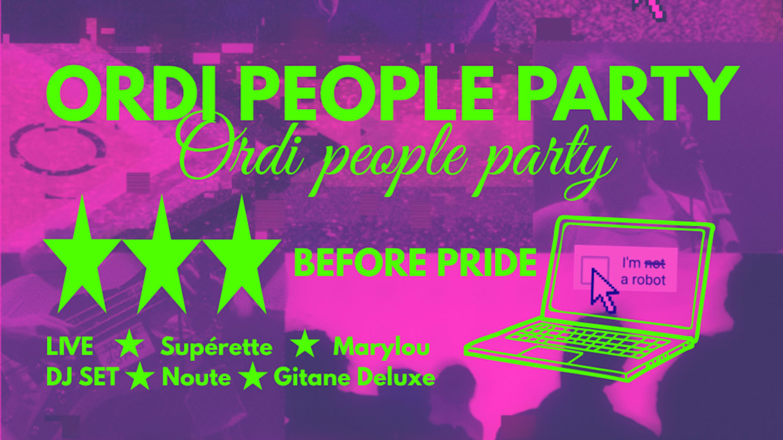 GitaneDeluxe - Soirée techno le mer 24 juin à Cabaret des Merveilles (bar lesbien / queer)