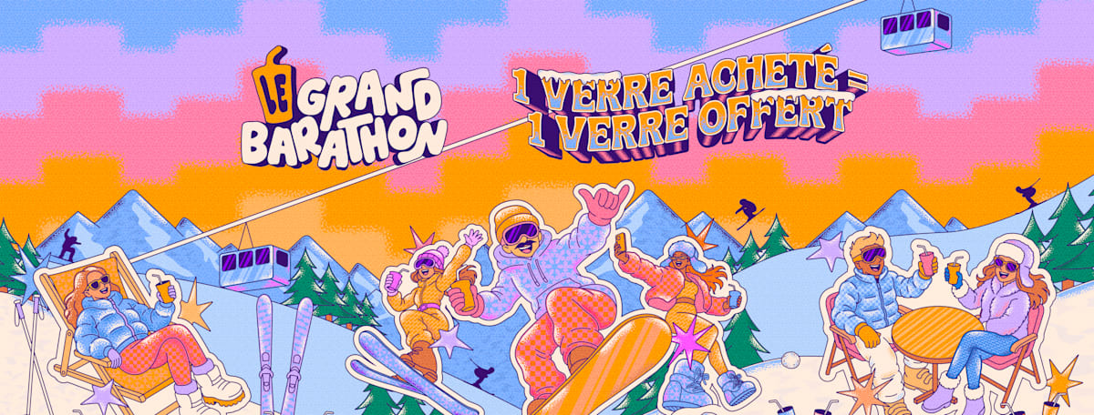 Affiche Le Grand Barathon - Strasbourg - Ski 2026, Strasbourg · Billets Shotgun