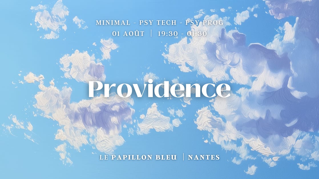Providence @ Le Papillon Bleu 01.08.26