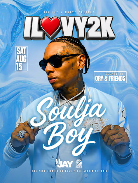Soulja Boy Y2k Party, San Antonio · Shotgun Tickets