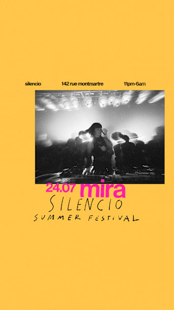 Mira_Berlin - Soirée techno le ven 24 juil. à Silencio Club