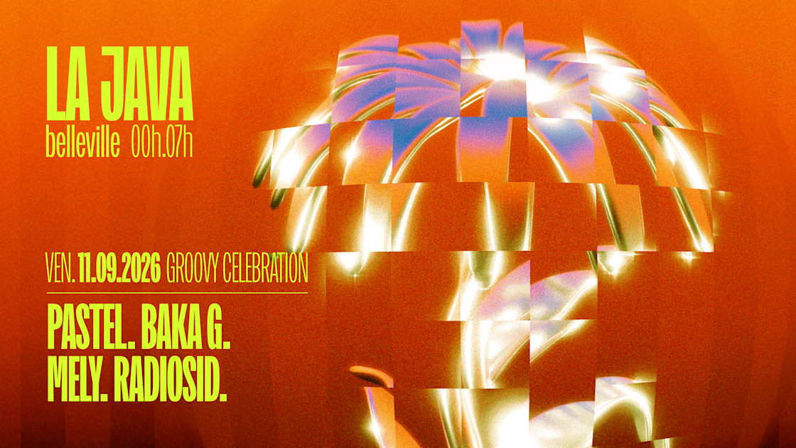 Affiche Groovy Celebration : Pastel, Baka G, Mely &amp; More, Paris · Billets Shotgun