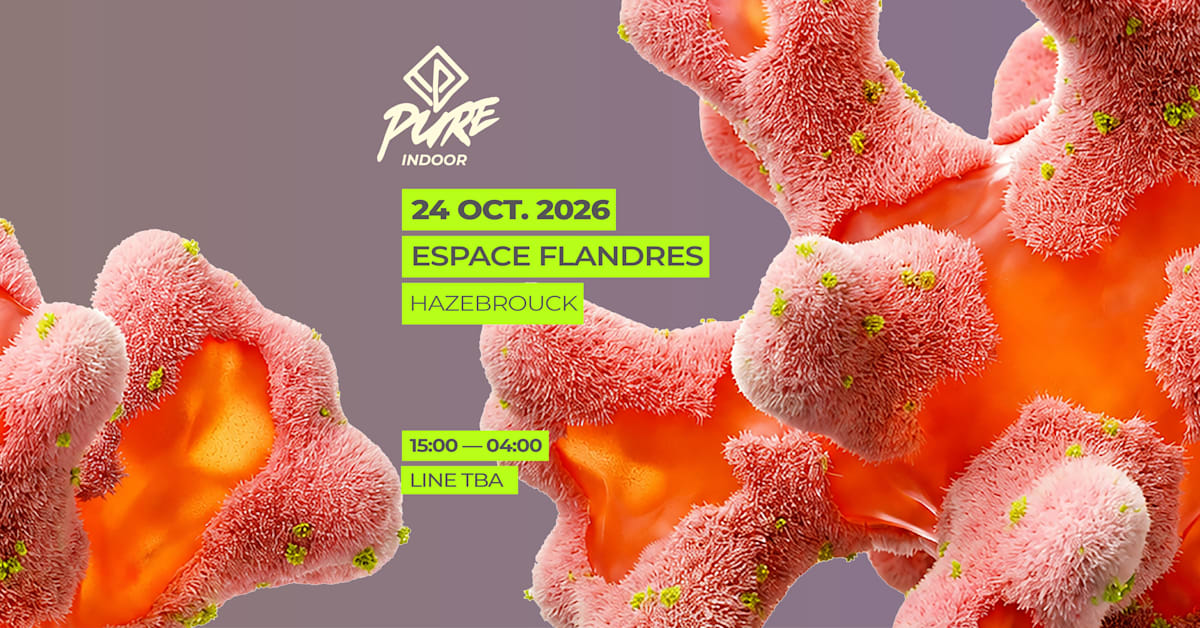 Affiche Pure | Indoor Edition 2026, Hazebrouck · Billets Shotgun