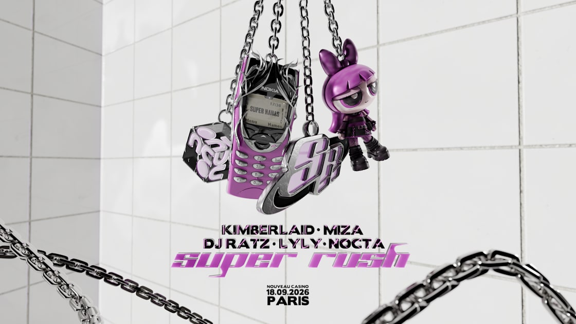 Affiche Super Nanas : Kimberlaid, Miza, Nøcta, Dj Ratz, Lyly, Paris · Billets Shotgun