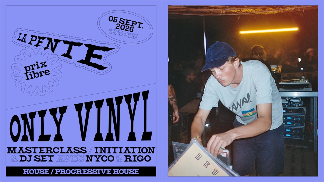 Only Vinyl Session [Masterclass / Dj Set + Tattoo]
