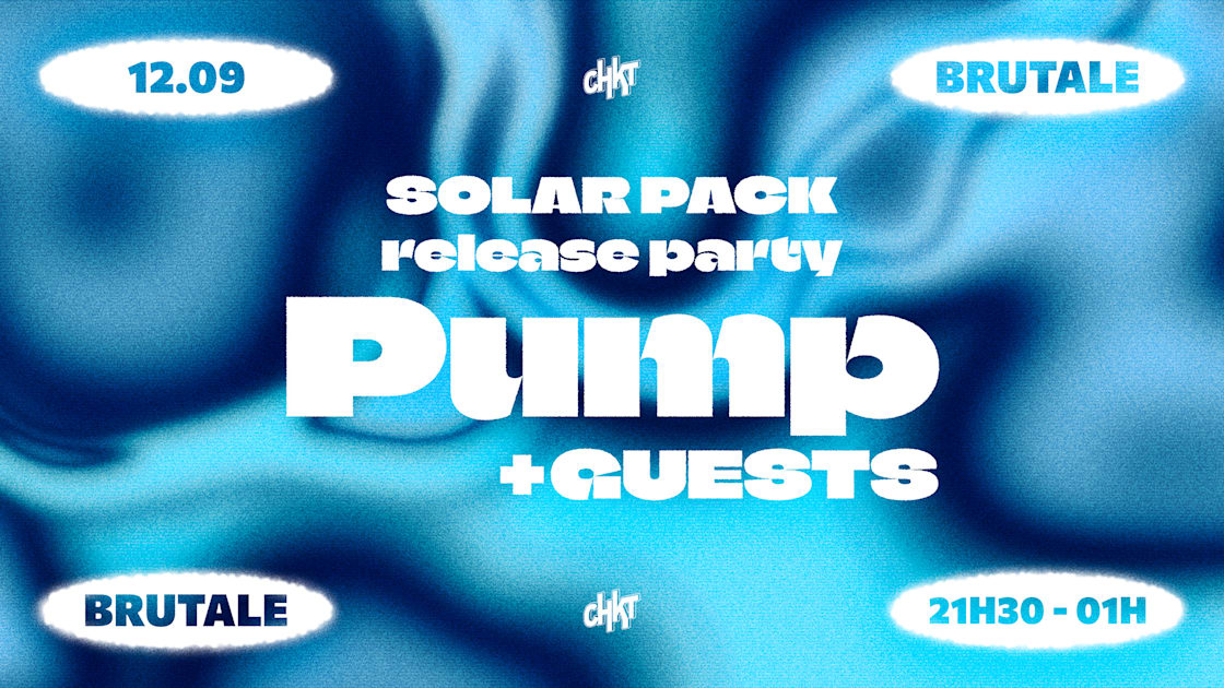 Affiche Solar Pack Release Party, Dijon · Billets Shotgun