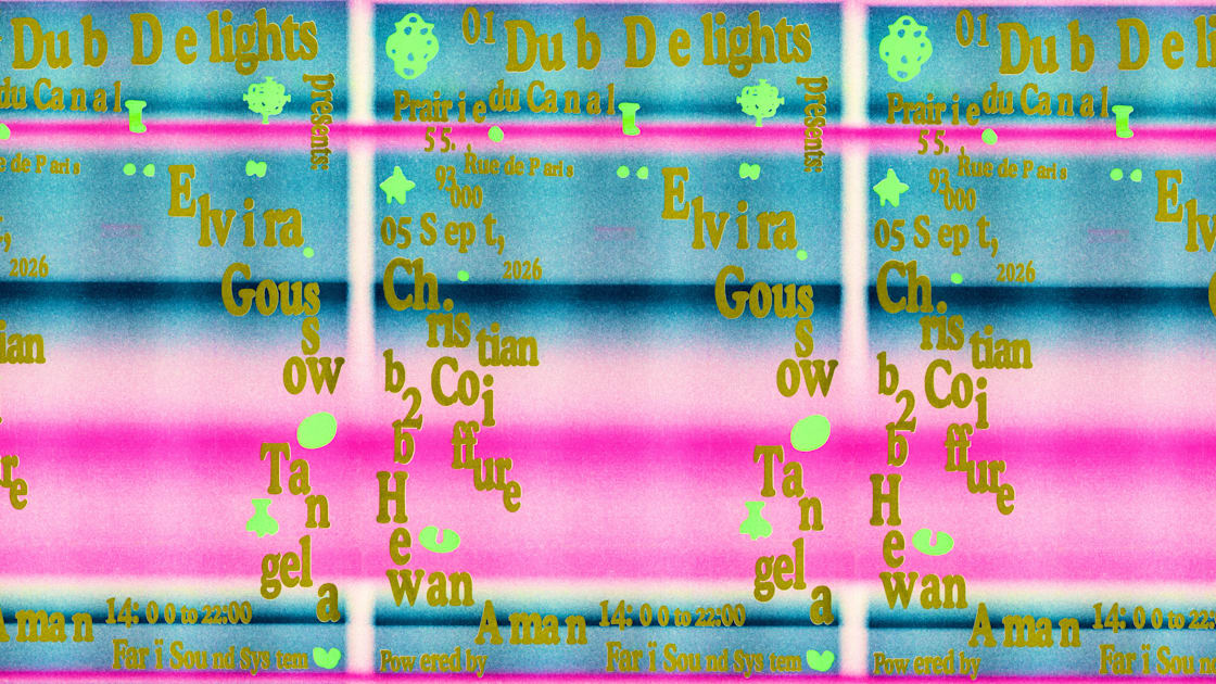 Affiche Open Air ~ Dub Delights #001 (Daytime Party), Bobigny · Billets Shotgun