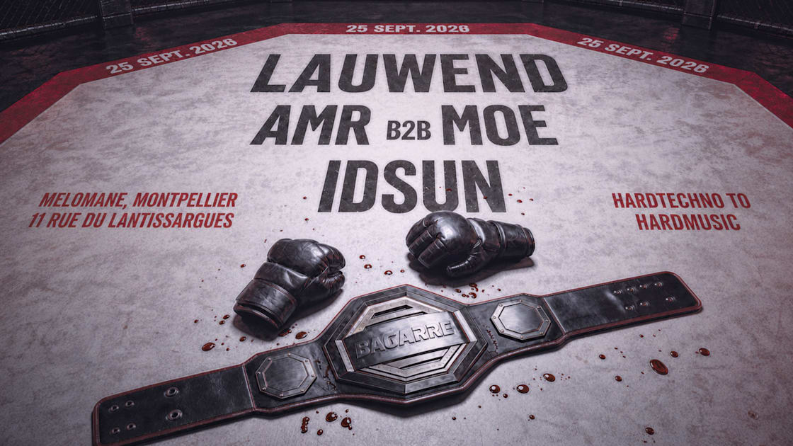 Affiche Bagarre Event - 1st Round, Montpellier · Billets Shotgun