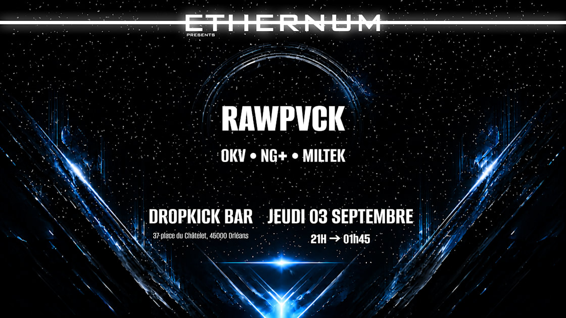 Affiche Ethernum #3, Orléans · Billets Shotgun