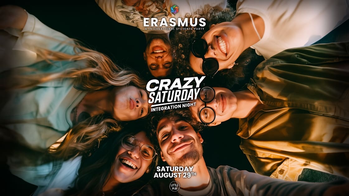 Erasmus Lyon : Integration Night - Crazy Saturday 29/08