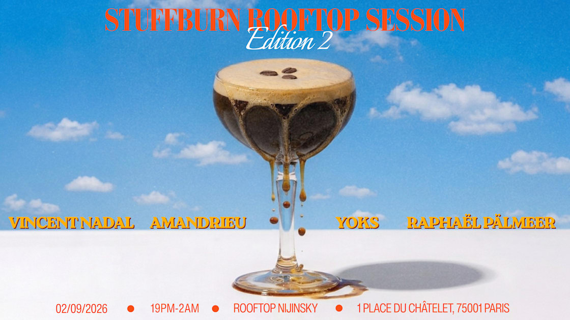 Affiche Stuffburn Rooftop Session #2, Paris · Billets Shotgun
