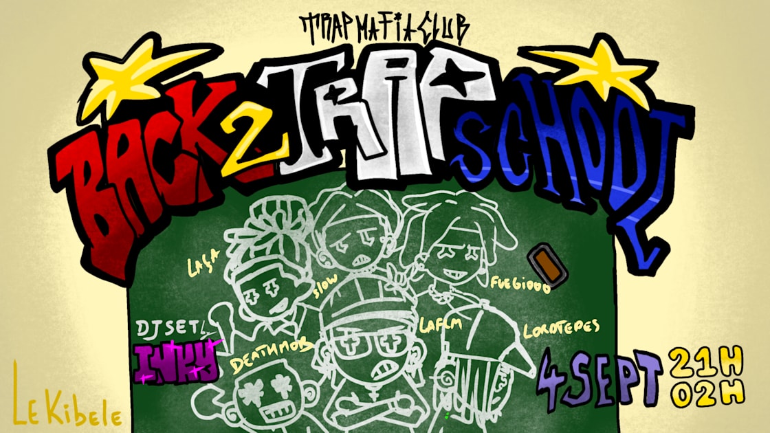 Affiche Trap Mafia Club : Back 2 Trap School, Paris · Billets Shotgun