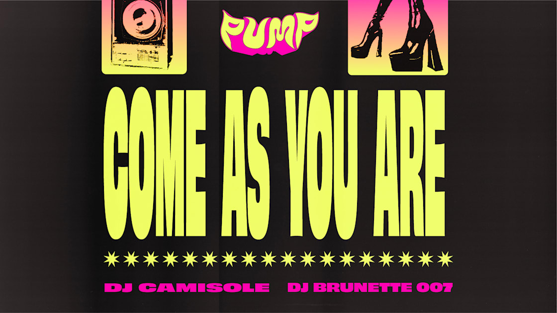 Affiche Pump It | Come As You Are, Toulouse · Billets Shotgun