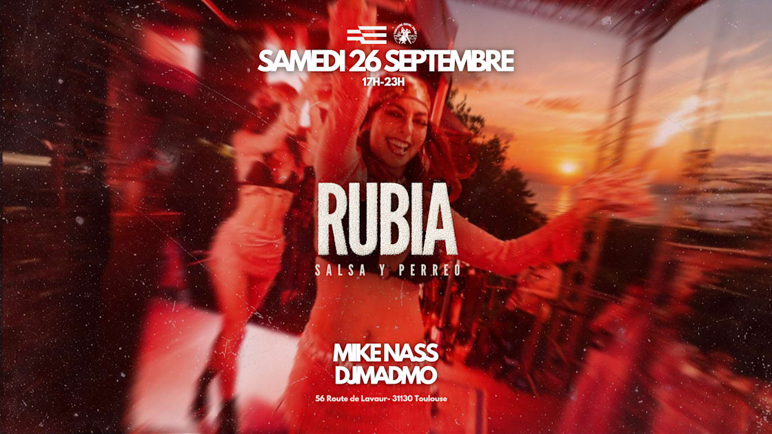 Affiche La Rubia Salsa Y Perreo, Balma · Billets Shotgun