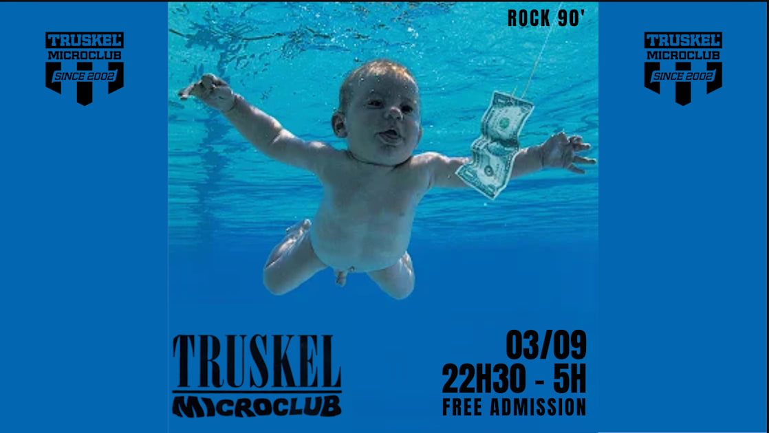 Affiche Rock 90' - Djset Truskel, Paris · Billets Shotgun