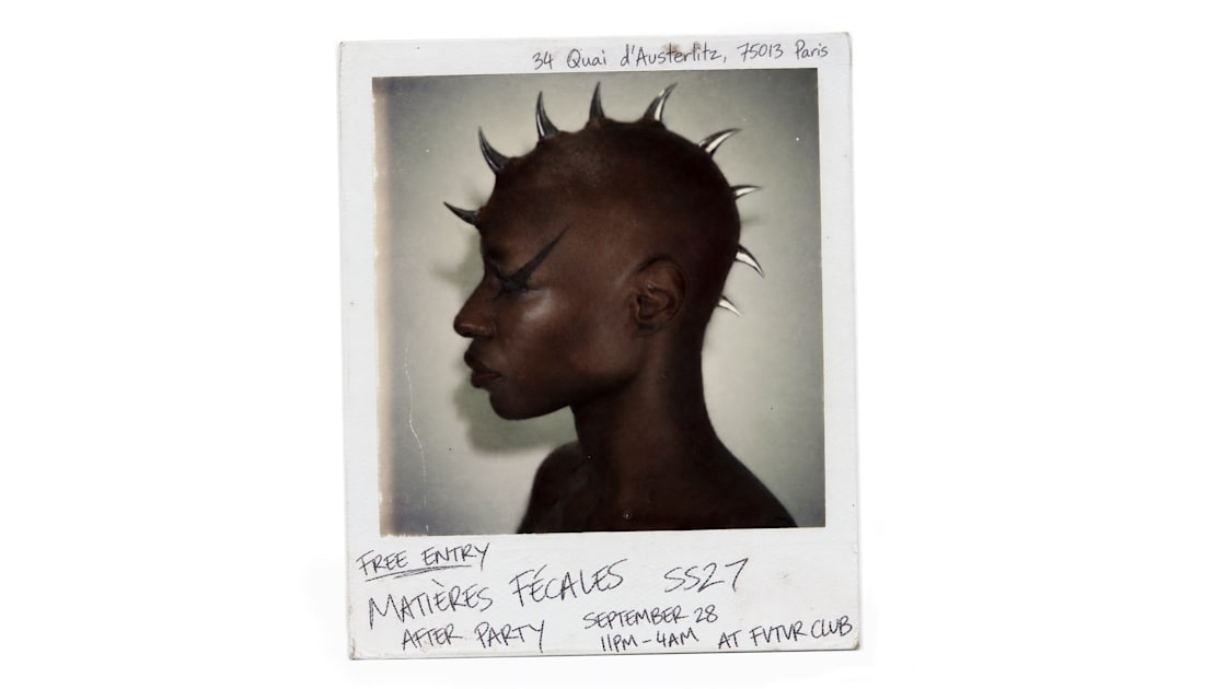 Affiche Matières Fécales: Ss27 After Party, Paris · Billets Shotgun