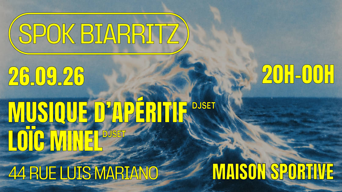 Affiche Spok X Musique D'apéritif, Biarritz · Billets Shotgun