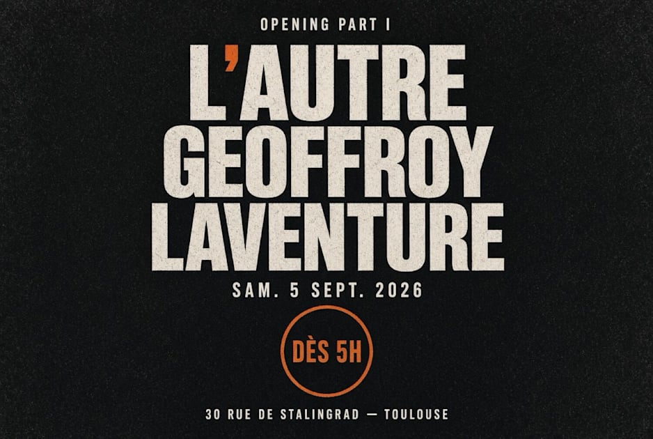 Affiche Opening Part I : Geoffroy Laventure, Toulouse · Billets Shotgun