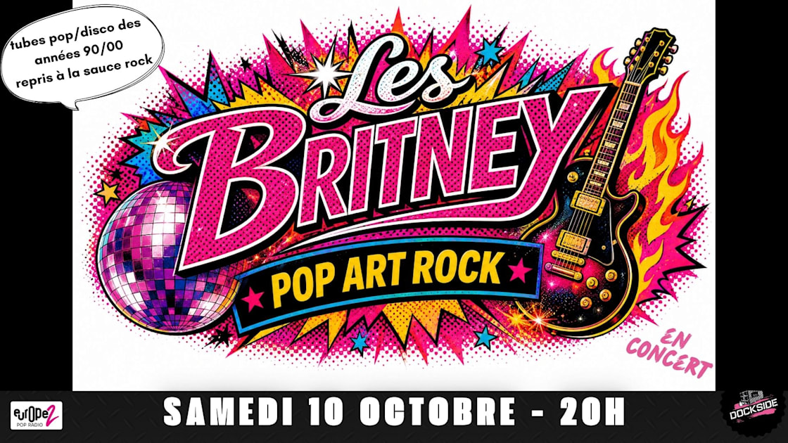 Affiche Concert Les Britney !, Saint-Herblain · Billets Shotgun
