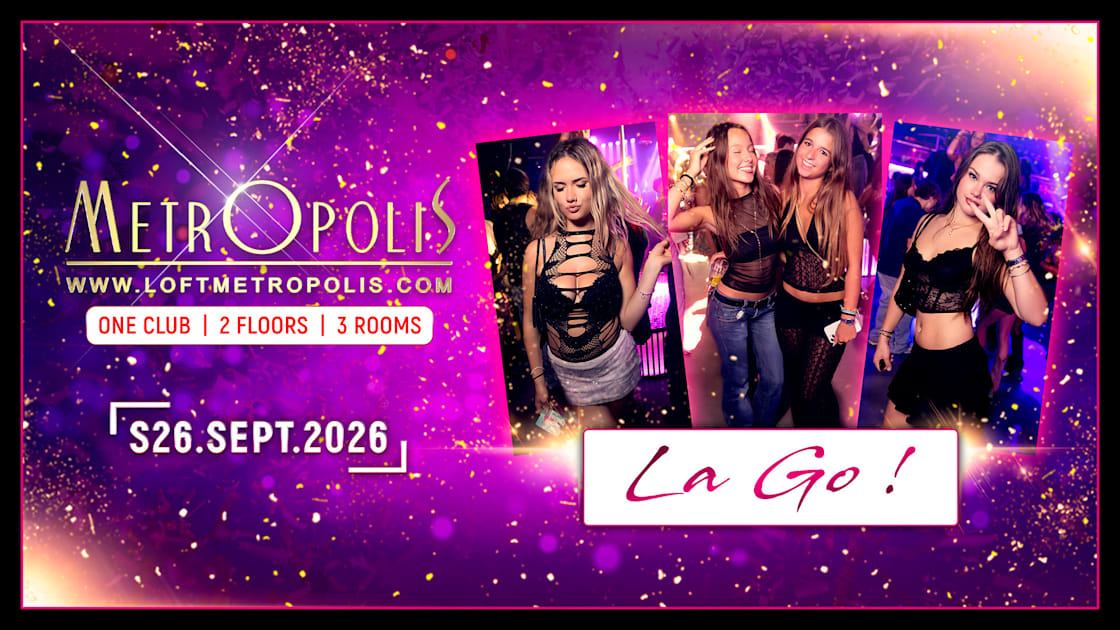 Affiche La Go ! - Metropolis Paris, Rungis · Billets Shotgun