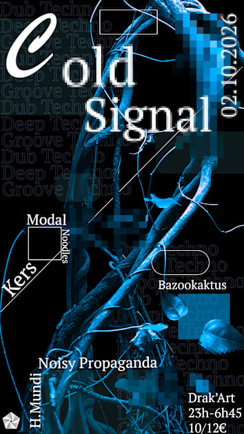 Affiche Cold Signal, Grenoble · Billets Shotgun