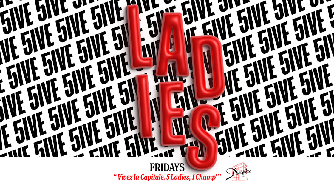 Affiche 5 I V E Ladies ! 11.09, Paris · Billets Shotgun
