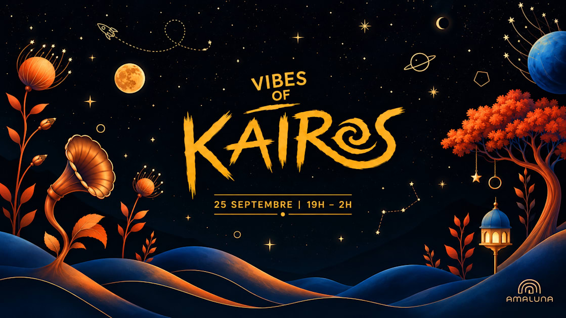 Affiche Vibes Of Kairos - Nofrontera, Hugo Samba &amp; Friends, Paris · Billets Shotgun