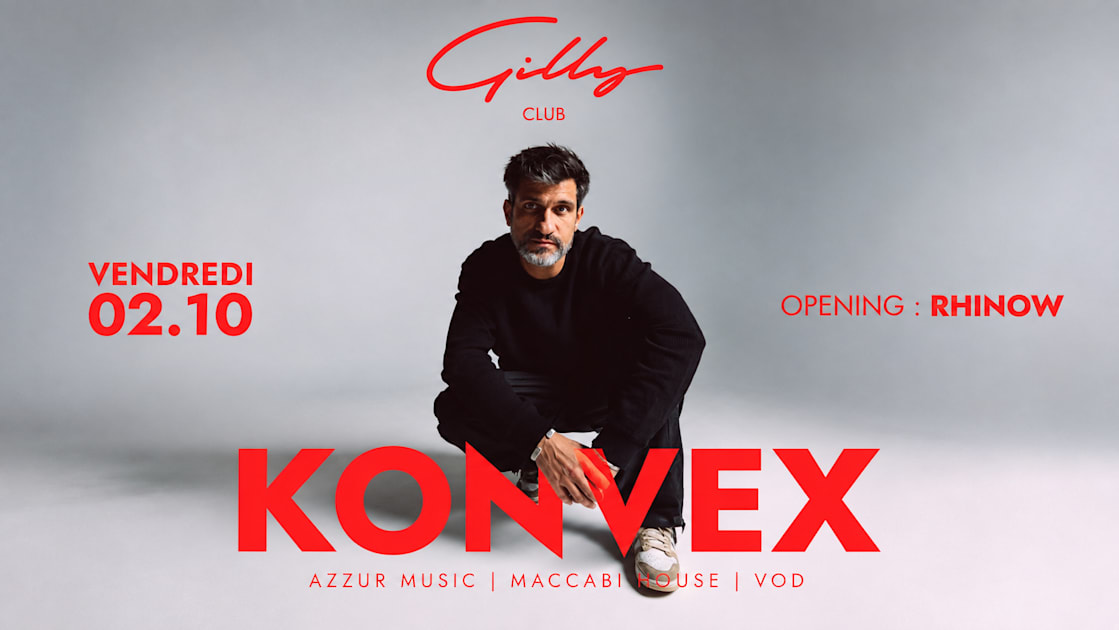Affiche Gilly - Konvex, Bordeaux · Billets Shotgun