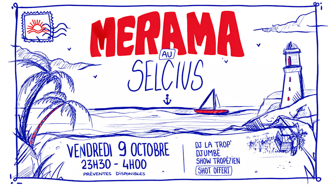 Affiche Merama - 09/10- Selcius, Lyon · Billets Shotgun
